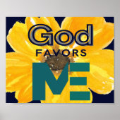 God is voor mij poster (Voorkant)