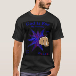 God is voor mijn succes Christelijk T-shirt