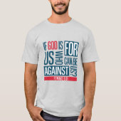 God is voor ons t-shirt (Voorkant)