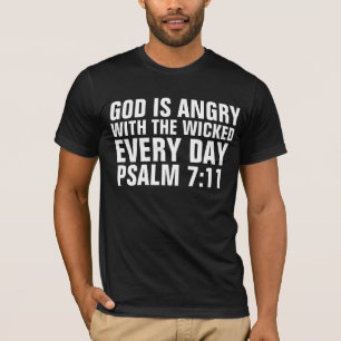 GOD IS VOORUITGANG MET DE WICKED CHRISTELIJKE T-SH T-SHIRT
