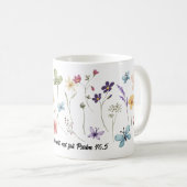 God Is With Her: Christian mug for women Koffiemok (Voorkant rechts)