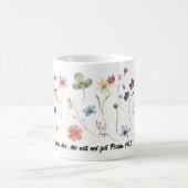 God Is With Her: Christian mug for women Koffiemok (Center)
