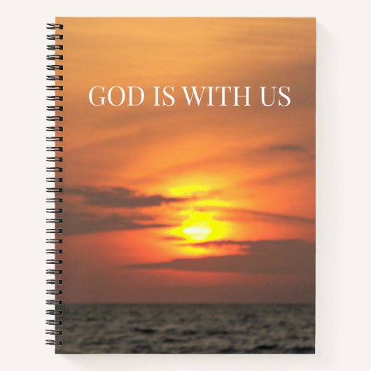 God is with Us - A Place for Scripture Notitieboek (Voorkant)
