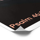 God Is Within Her Psalm 46:5 Wandkunst Christelijk Poster (Hoek)