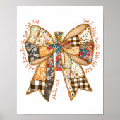 God Is Within Her She Will Not Fall, Jesus, Christ Poster (Voorkant)