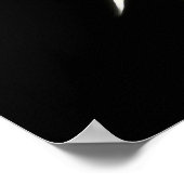 God Japans Kanji Calligrafiesymbool Poster (Hoek)