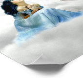 God Jesus Bible Angel - religie naar het christend Poster (Hoek)