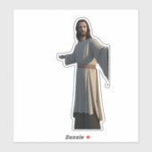 God Jesus Religieuze Christelijk Sticker (Vel)