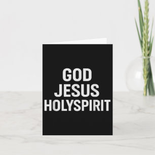 God Jezus Heilige Geest Christelijk Geloof Kerk Ge Kaart