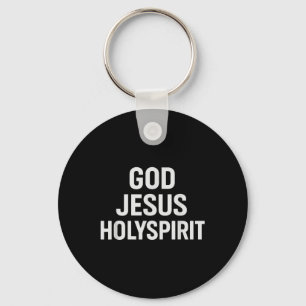 God Jezus Heilige Geest Christelijk Geloof Kerk Ge Sleutelhanger