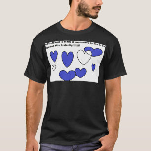 God Jezus maakt het mij onmogelijk om te zondigen T-shirt
