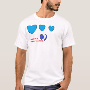 God Jezus vertaalt liefde T-shirt
