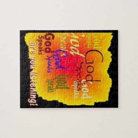 God Jigsaw Puzzel (Horizontaal)