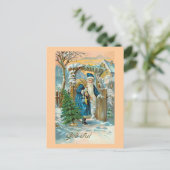 "God jul" Briefkaart (Staand voorkant)