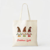 God jul gnome Tomte Mijn favoriete kleur is Kerstm Tote Bag (Voorkant)