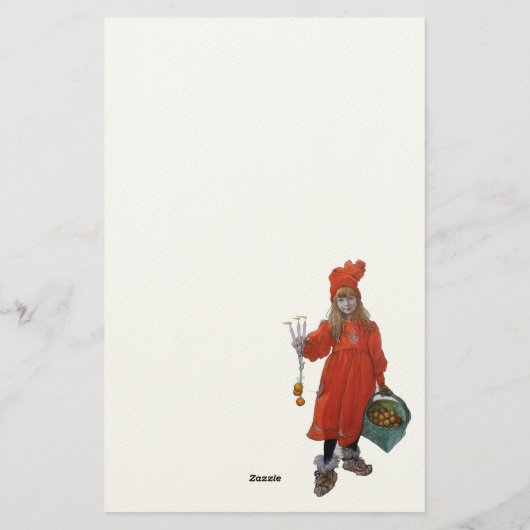 God Jul Helgkort  Briefpapier (Achterkant)