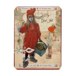 God Jul Helgkort Magneet