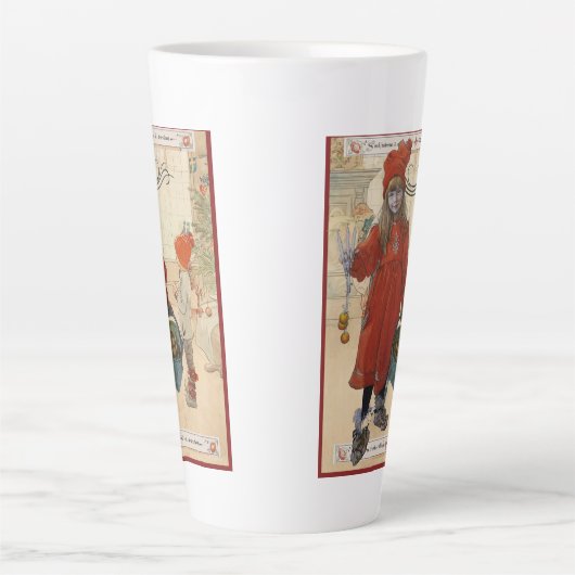 God Jul Helgkort Stationery Latte Mok (Voorkant)
