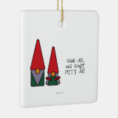 God Jul Keramisch Ornament (Rechts)