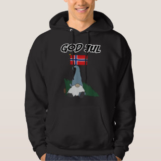 God jul Noors Gnome Tshirt Merry KerstNoch