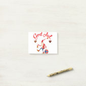 God jul noorse kerst noorwegen tomte gno post-it® notes (Op bureau)