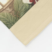 God Jul Norwegian Norway Christmas Fleece Blanket (Hoek)