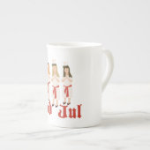 God Jul Porselein Kop (Voorkant rechts)