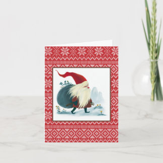God jul, Scandinavische Kerstmis Kaart