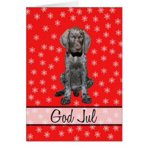 God Jul Swedisch kerstkaartje