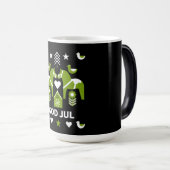 God Jul Swedish Folk Art Magische Mok (Voorkant rechts)