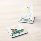 God Jul Swedish Gnomen Bier Onderzetter (Rechterzijde)