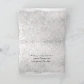 God jul tomte sneeuwskiën Zweeds bos modern Feestdagen Kaart (Binnen)