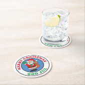 God jul Zweedse kerstkerstkerstkerstkerstkerstkers Ronde Kartonnen Onderzetter (Insitu)