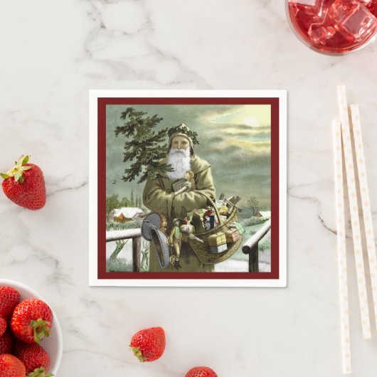 God Jul Zweedse kerstman Servetten (Insitu)