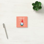 God jul, Zweedse Tomte Gnome, Scandinavische Merry Post-it® Notes (Kantoor)