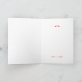 God juul Swedish Kaart Scandi Style Script (Binnen)