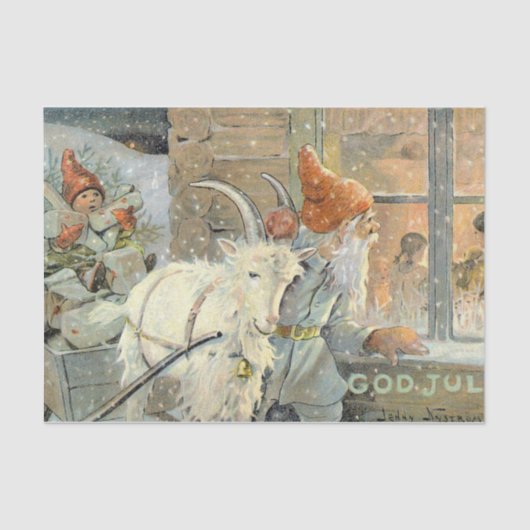 God juwelen Kerstmis, door Julie Nystrom. Tissuepapier (Voorkant)