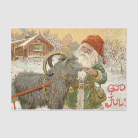 God juwelen Kerstmis, door Julie Nystrom. Tissuepapier (Voorkant)