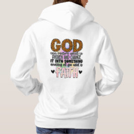 God kan herstellen - dochter van de koning hoodie