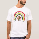 God Keeps His Promises Rainbow Leopard Print Chris T-shirt (Voorkant)