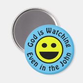 God kijkt magneet (Voorkant / Achterkant)