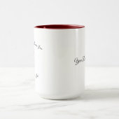 God knew you before He gave you to me mug design Mok (Midden)