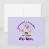 God kon niet overal zijn dus creëerde hij moeders briefkaart (Voorkant / Achterkant)