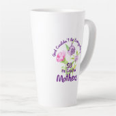 God kon niet overal zijn, dus hij Creëer moeders Latte Mok (Rechterhoek)