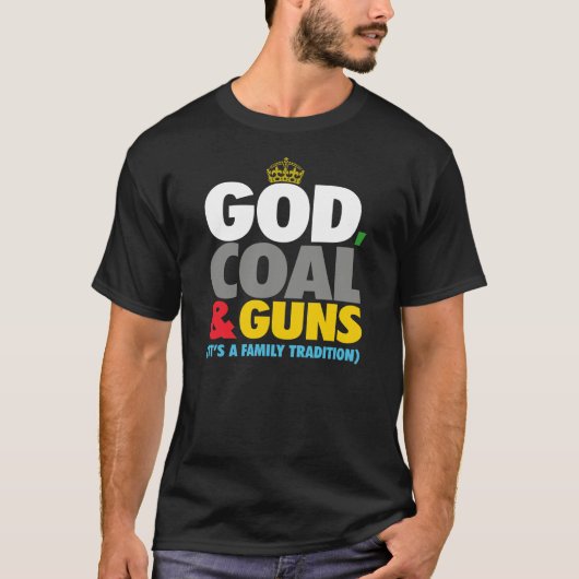 GOD, KOOL & GEWeren T-shirt (Voorkant)