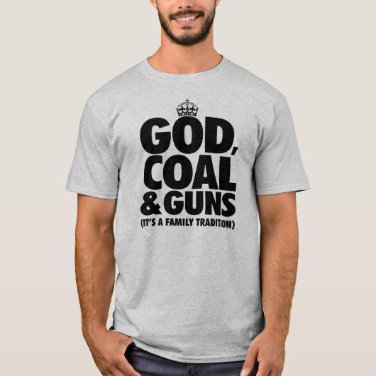 GOD, KOOL & GEWeren T-shirt (Voorkant)