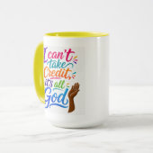 God krijgt de eer  mok (Voorkant links)