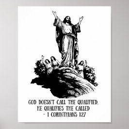 God kwalificeert de geroepenen, Korinthiërs Poster