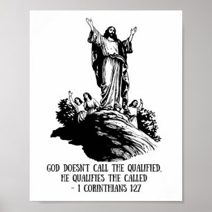God kwalificeert de geroepenen, Korinthiërs Poster