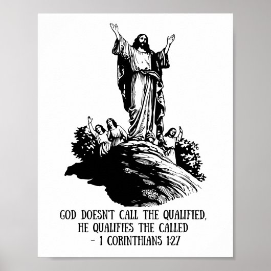 God kwalificeert de geroepenen, Korinthiërs Poster (Voorkant)